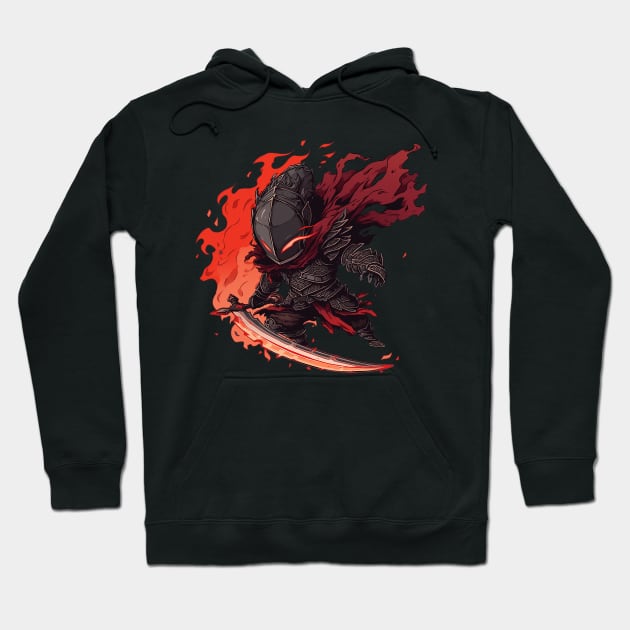 dark soul Hoodie by dorapeterx